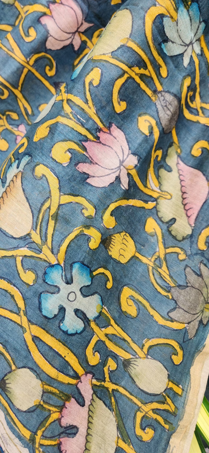 KALAMKARI SILK DUPATTA