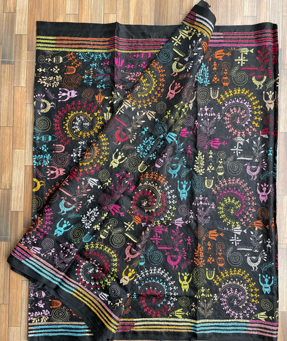 WARLI KANTHA SAREE