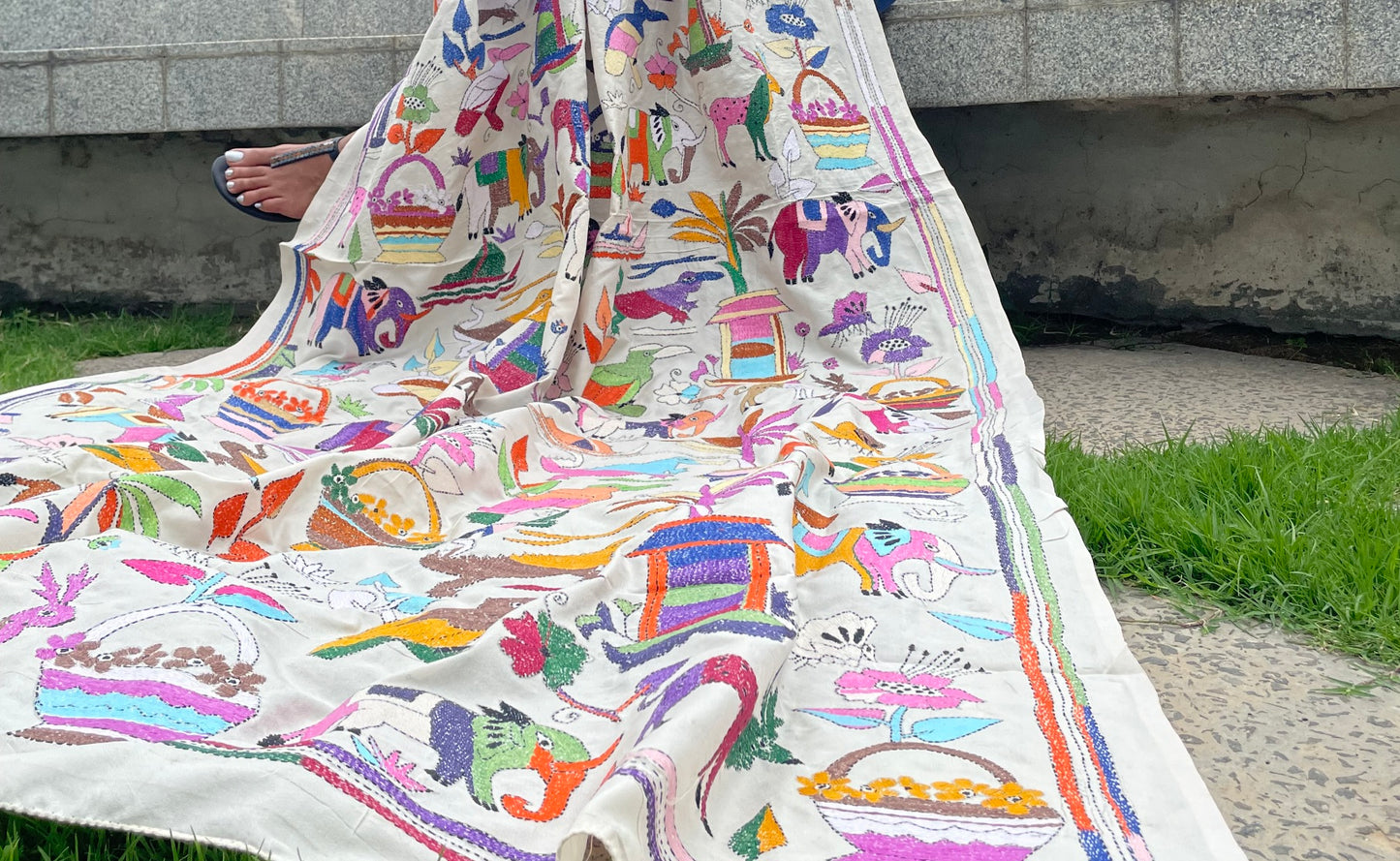 JUNGLE BOOK KANTHA DUPATTA