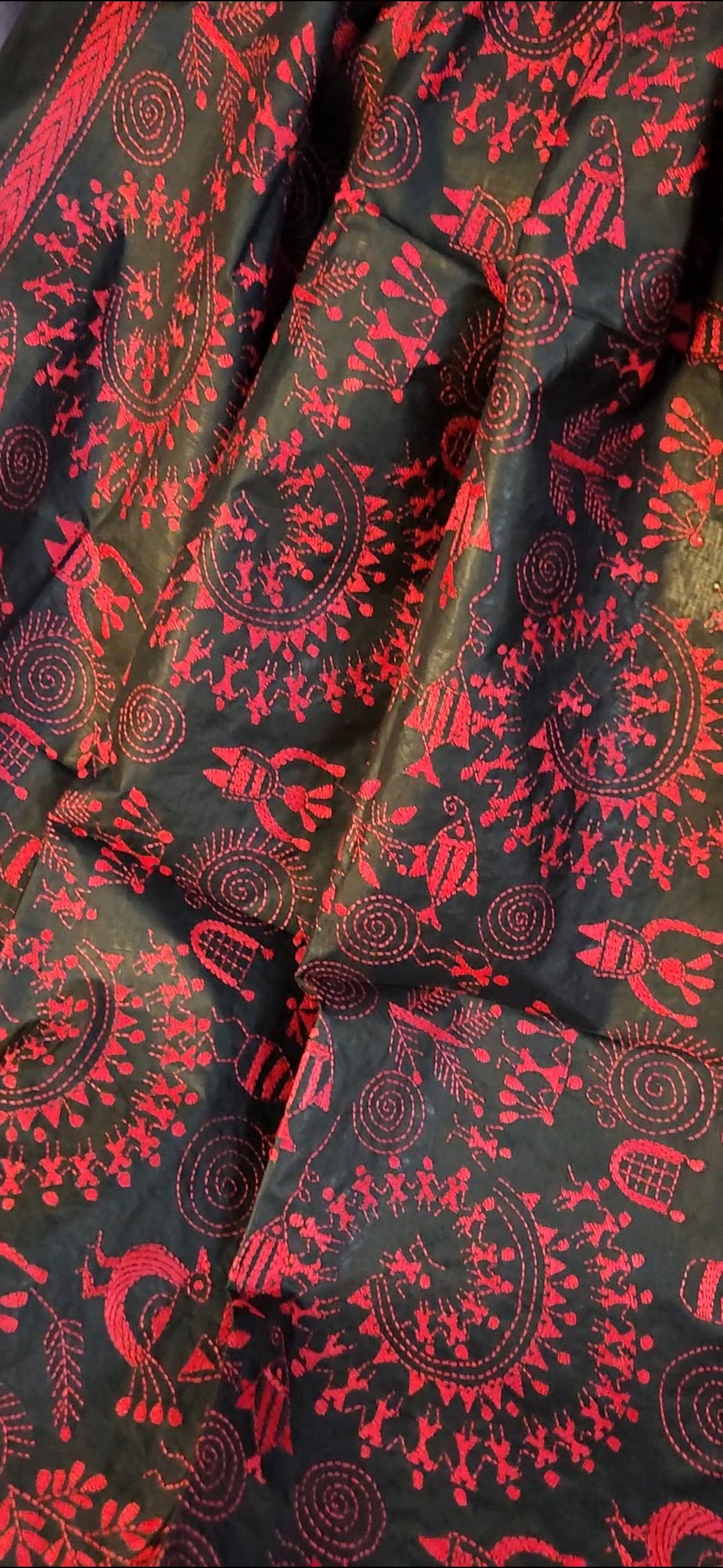 WARLI KANTHA DUPATTA