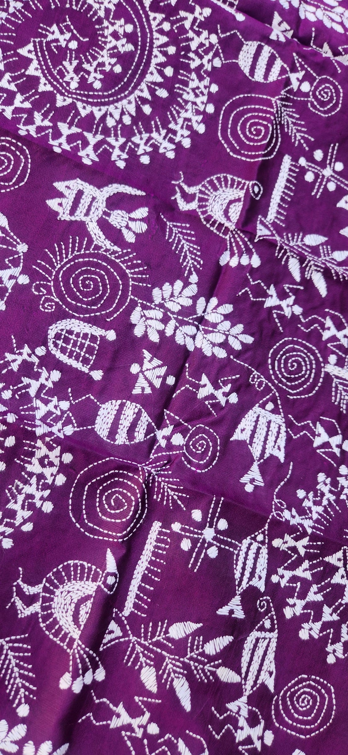 kantha stole
