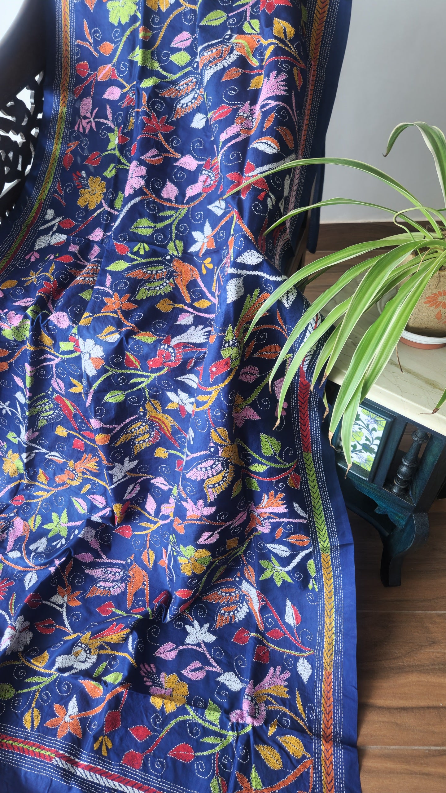 BIRDS KANTHA DUPATTA