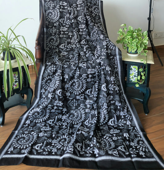 WARLI KANTHA DUPATTA