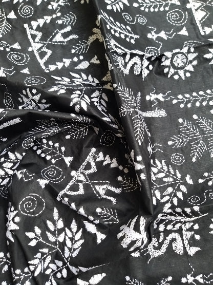 WARLI KANTHA DUPATTA
