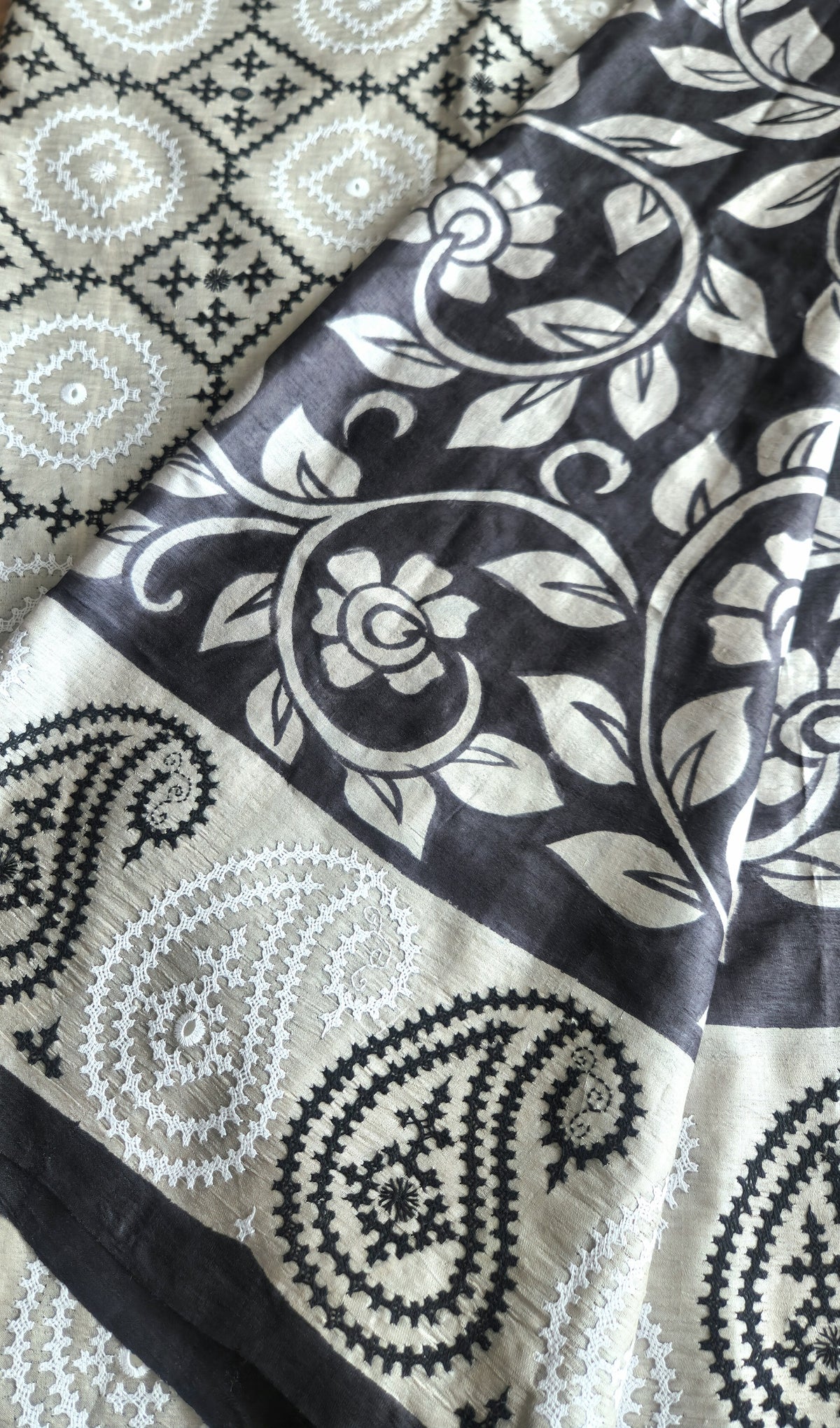 DESIGNER KUTCHWORK SAREE