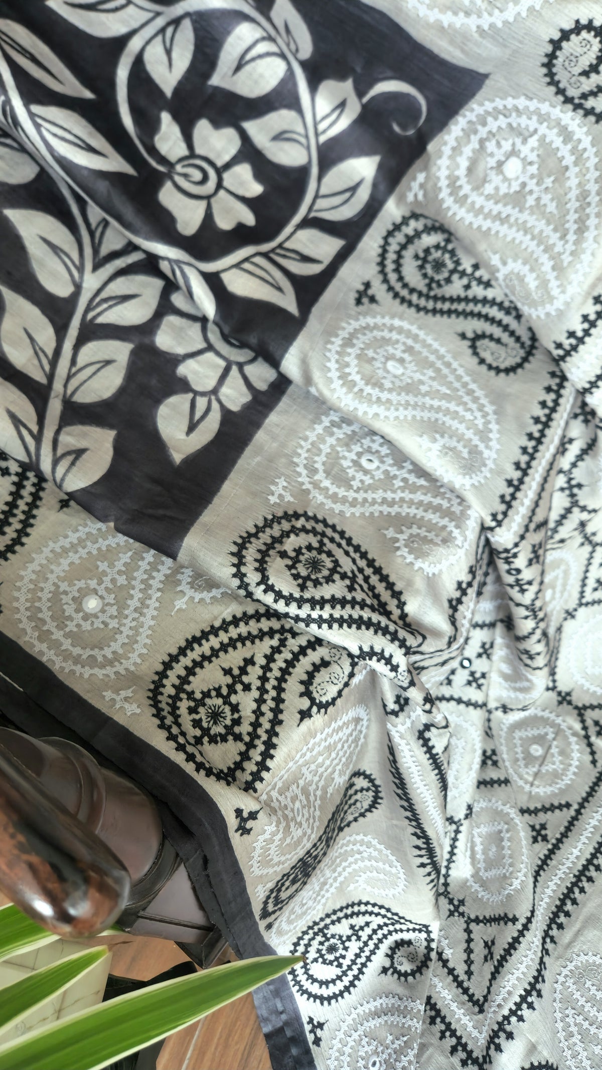 DESIGNER KUTCHWORK SAREE