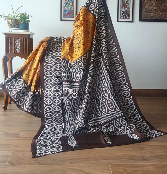 BATIK KUTCHWORK SAREE