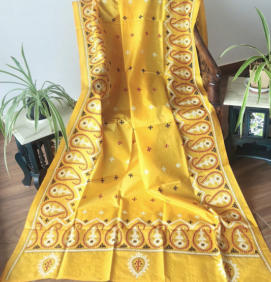 KUTCHWORK SILK DUPATTA