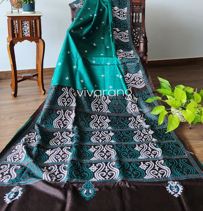 DESIGNER KUTCHWORK SILK SAREE