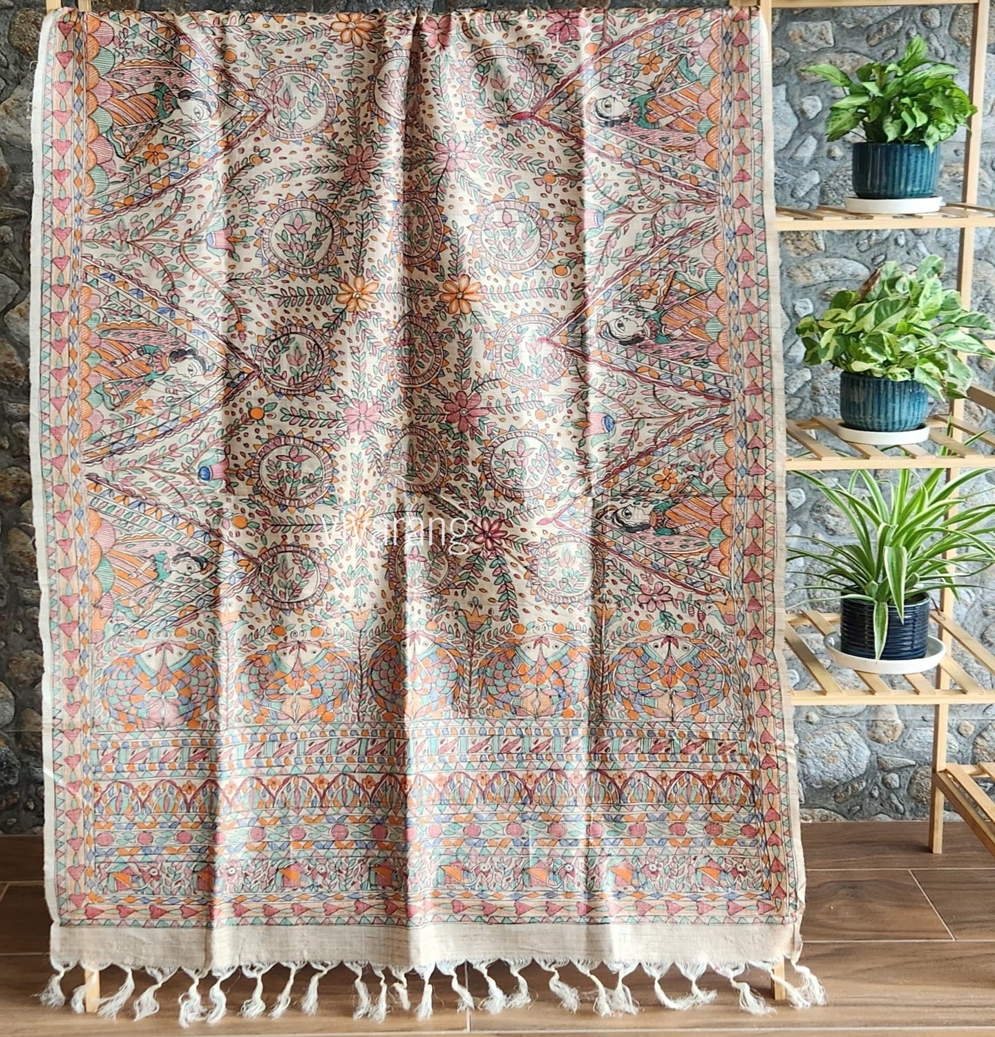 madhubani dupatta designer dupatta silk dupatta