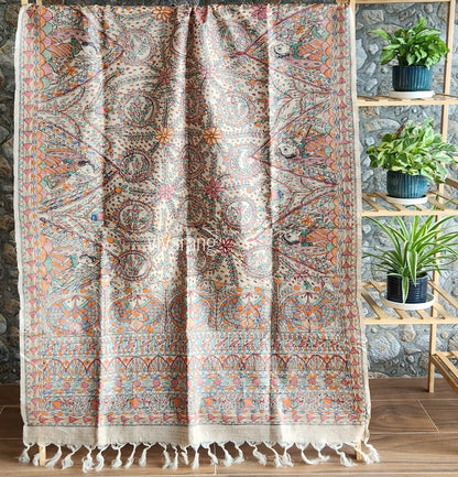 madhubani dupatta designer dupatta silk dupatta