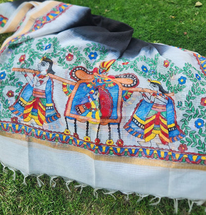 MADHUBANI DUPATTA - Bidaai