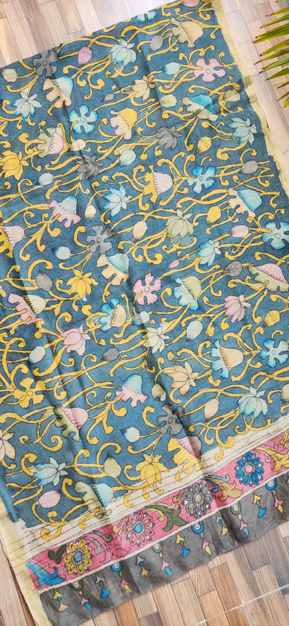 KALAMKARI SILK DUPATTA