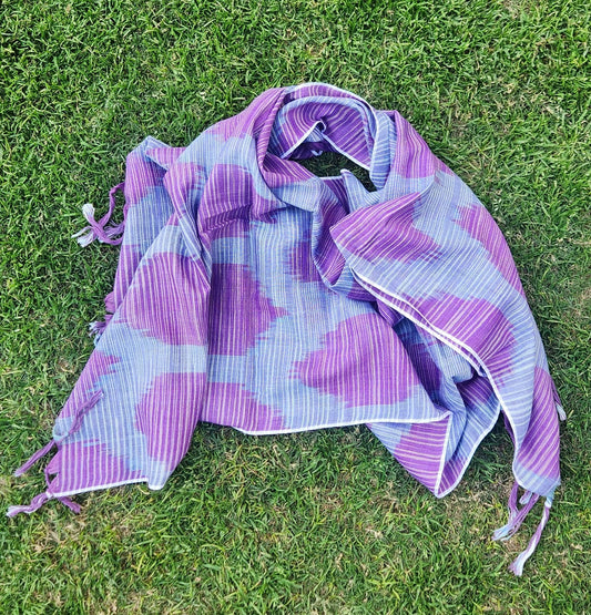 Ikat Cotton Stole