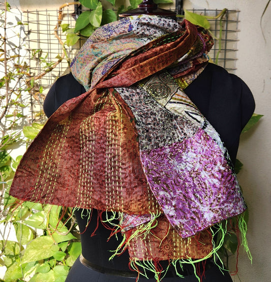Kantha Stole
