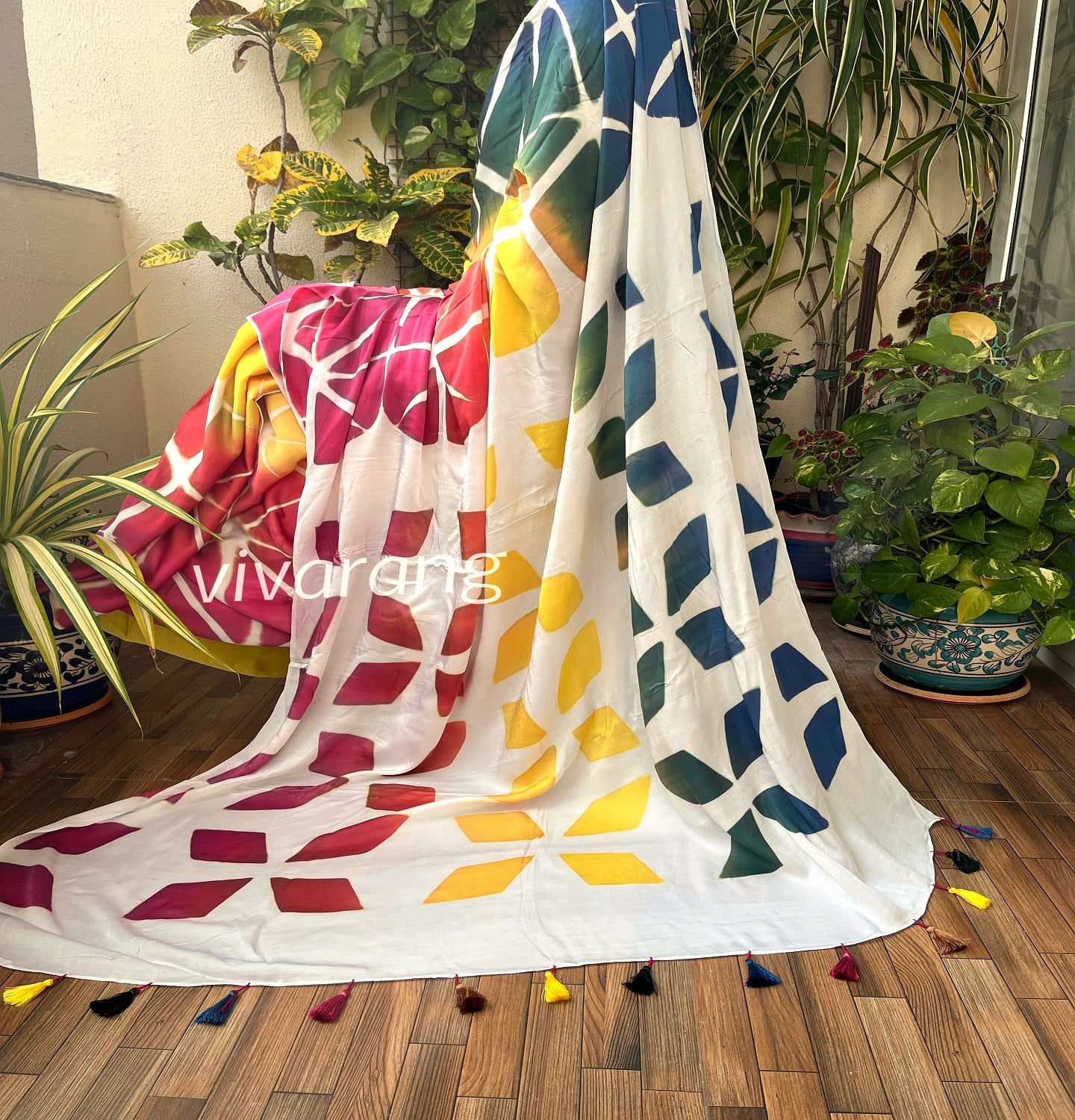 SHIBORI SAREE