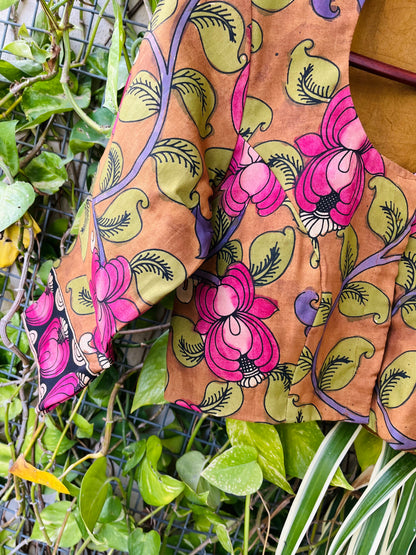 KALAMKARI FABRIC BLOUSE