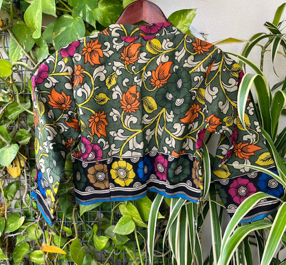 KALAMKARI FABRIC BLOUSE