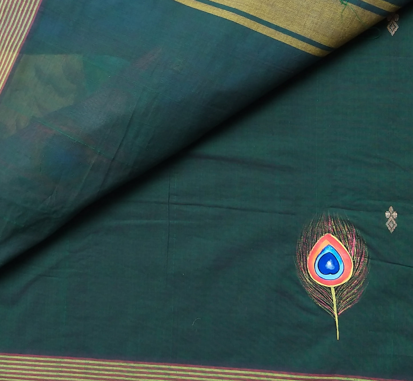 HANDPAINTED HANDLOOM SAREE