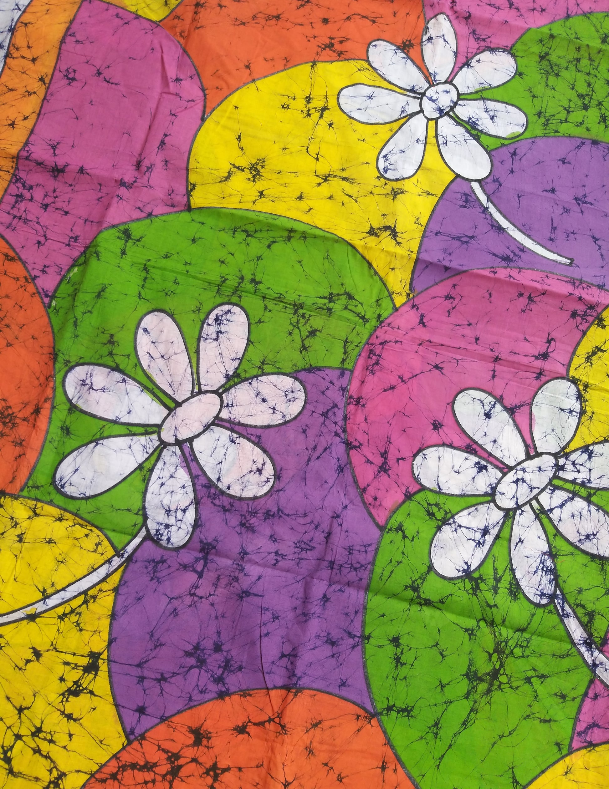 batik cotton dupatta butterfly batik multicolored dupatta
