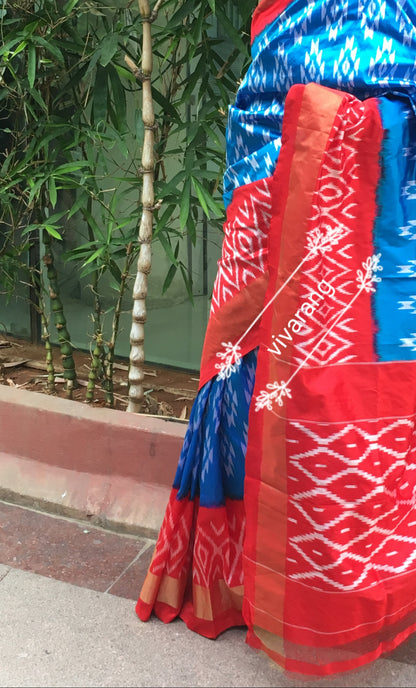 IKAT SILK SAREE