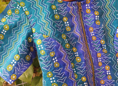 KANTHA FABRIC BLOUSE