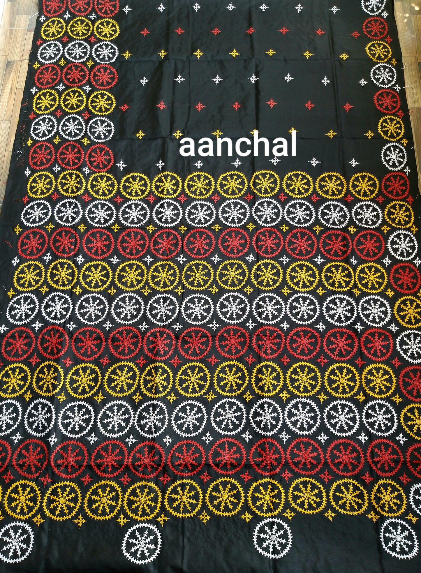 KUTCHWORK SILK SAREE