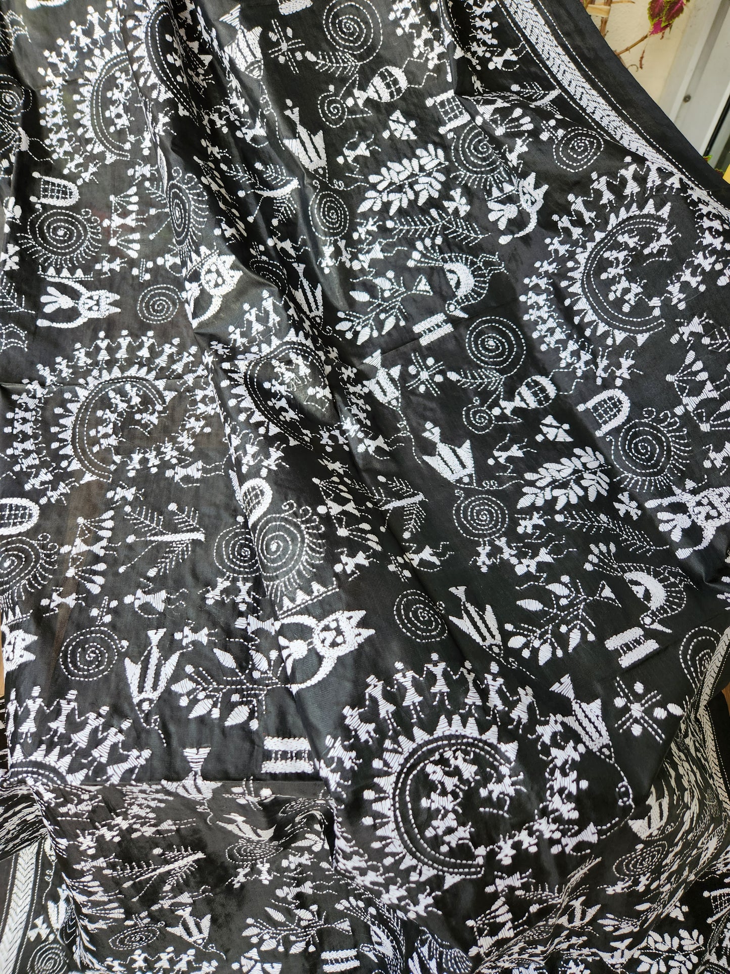 WARLI KANTHA DUPATTA