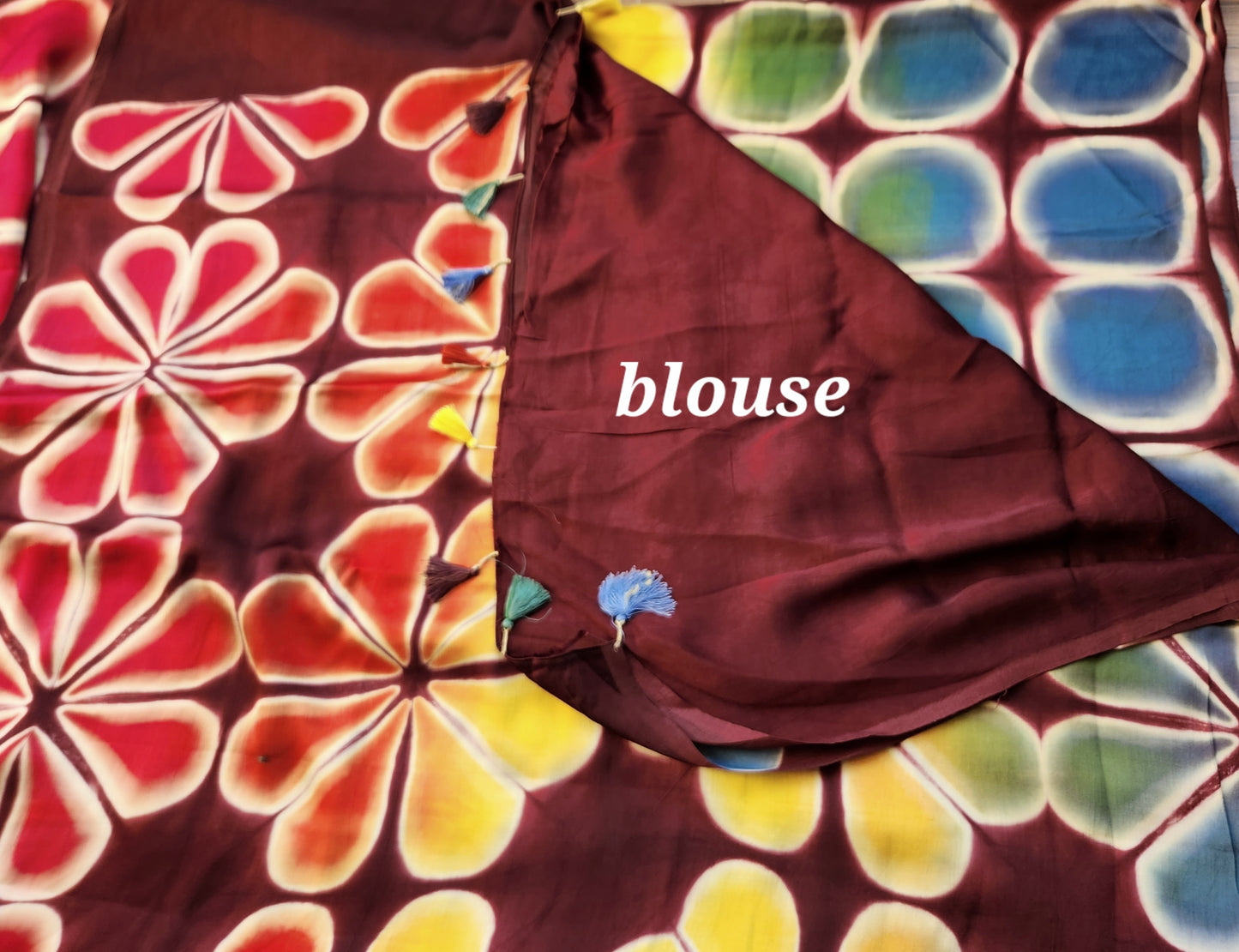 SHIBORI SAREE