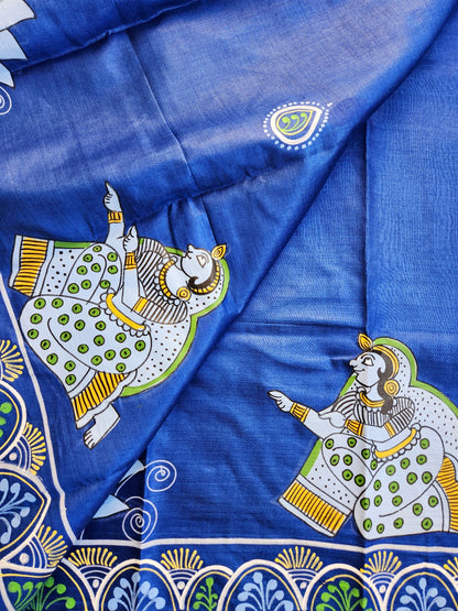 PATTACHITRA HANDPAINTED SAREE