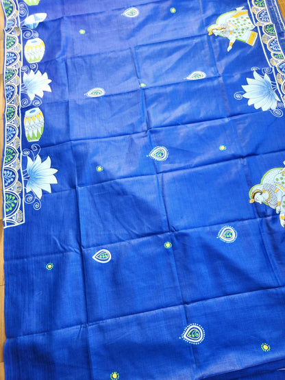 PATTACHITRA HANDPAINTED SAREE