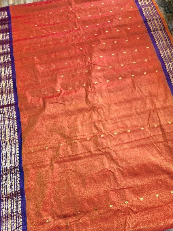 gadwal saree handloom saree Orange saree wedding shopping SICO saree red saree haldi look