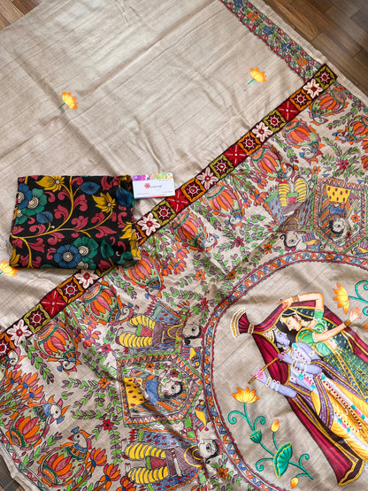 madhubani saree pichwai saree silksarees designer saree wedding shopping
