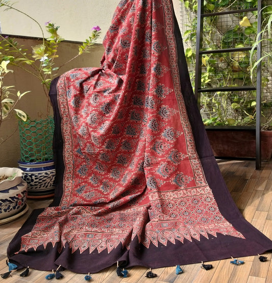 AJRAKH COTTON DUPATTA