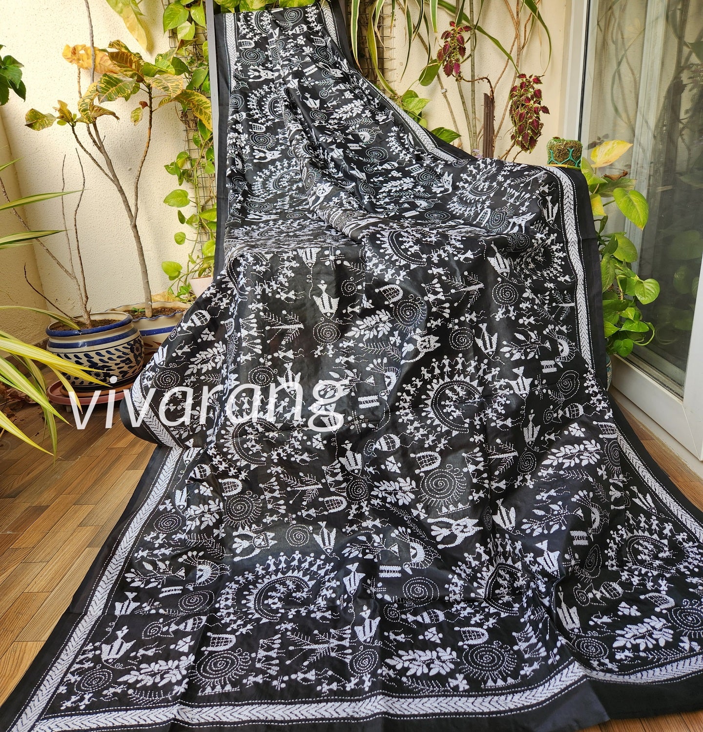 WARLI KANTHA DUPATTA