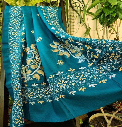 KANTHA WOOLEN SHAWL
