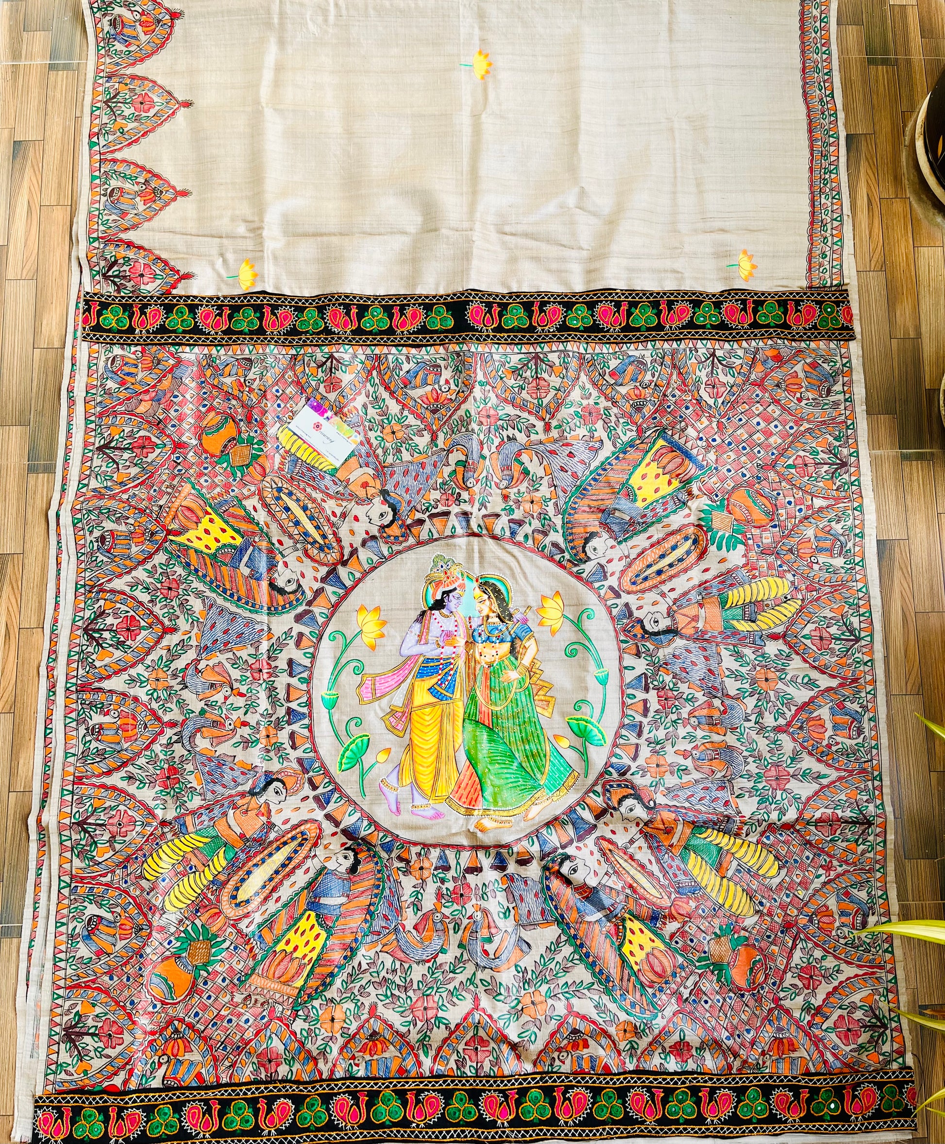madhubanisaree designersaree pichwaisaree fusionfashion sarees Indian wedding shopping