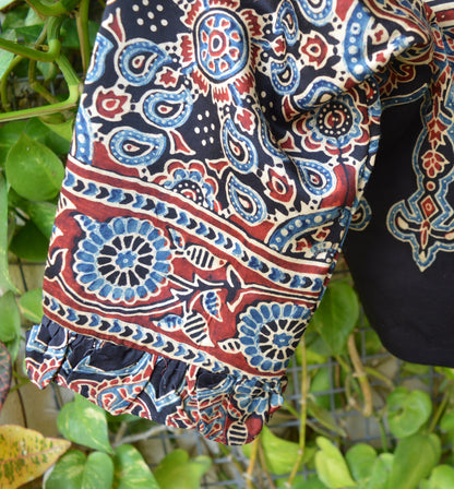 AJRAKH FABRIC BLOUSE