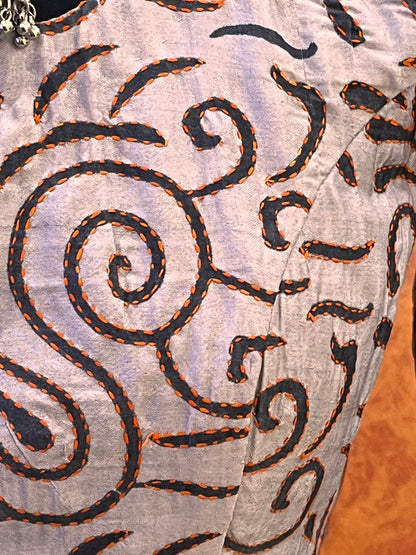 KANTHA FABRIC BLOUSE