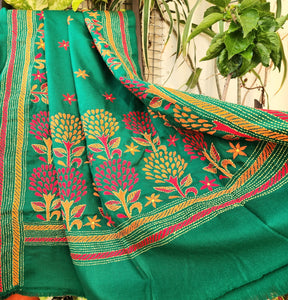 KANTHA WOOLEN SHAWL