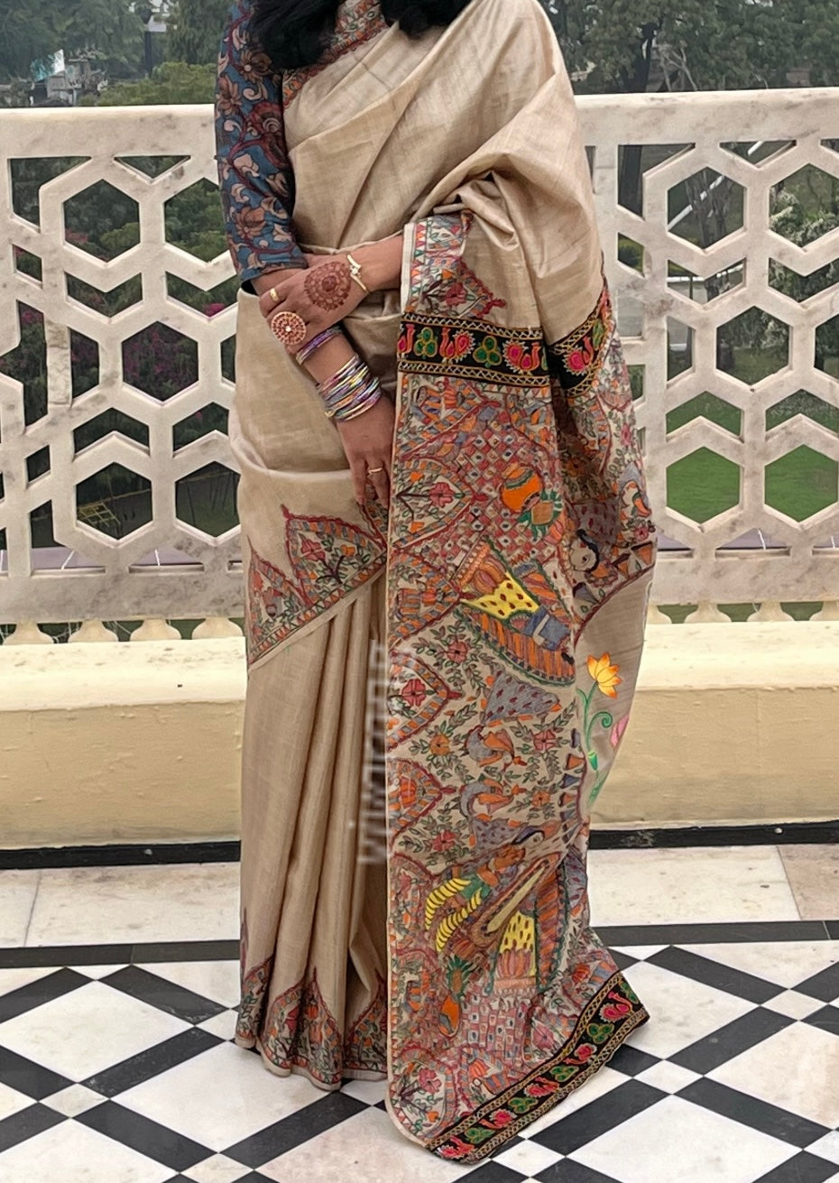 madhubanisaree designersaree pichwaisaree fusionfashion sarees Indian wedding shopping