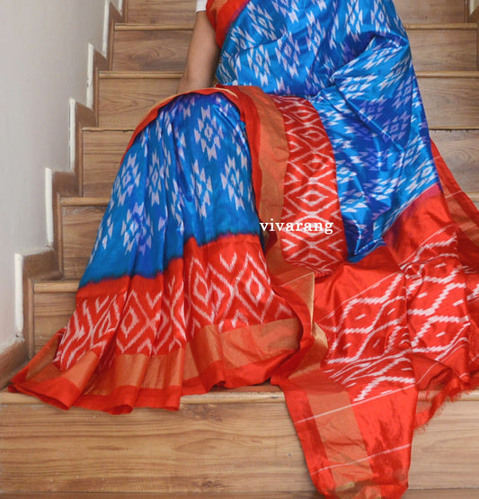 IKAT SILK SAREE