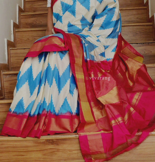 IKAT SILK SAREE