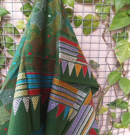 KANTHA COTTON DUPATTA