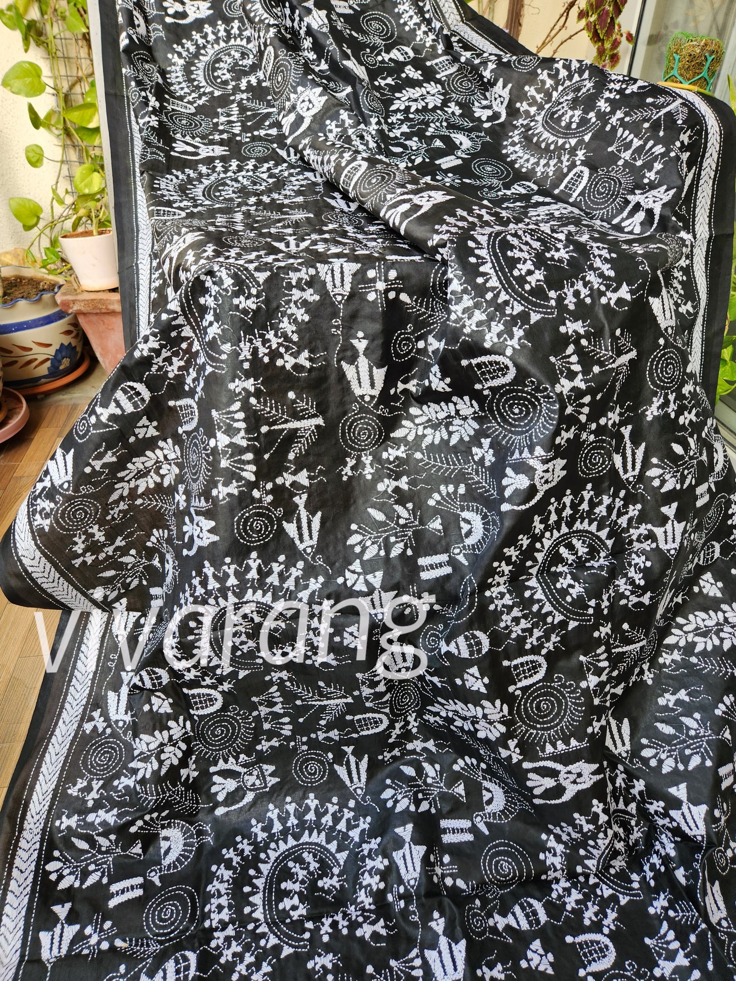 WARLI KANTHA DUPATTA