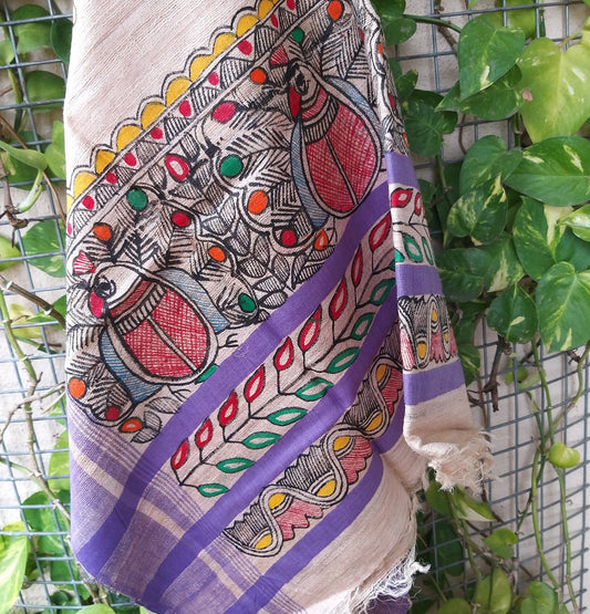 MADHUBANI GEECHA DUPATTA