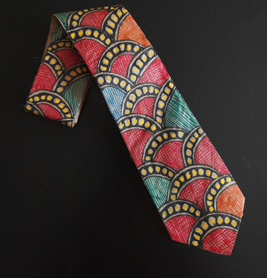 MADHUBANI HANDPAINTED TIE