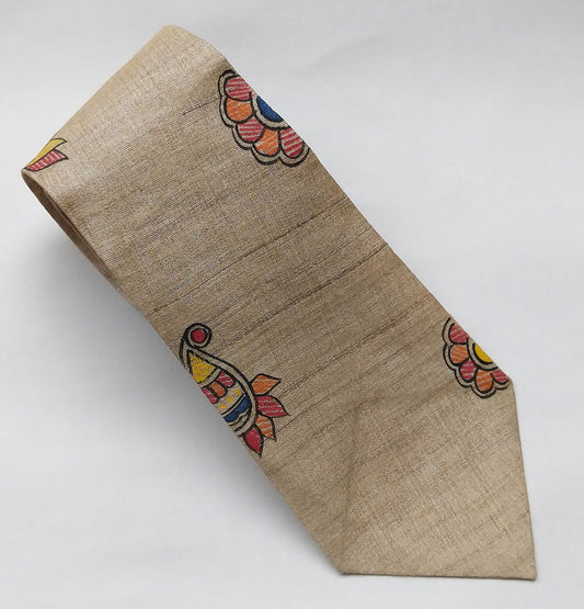 MADHUBANI HANDPAINTED TIE