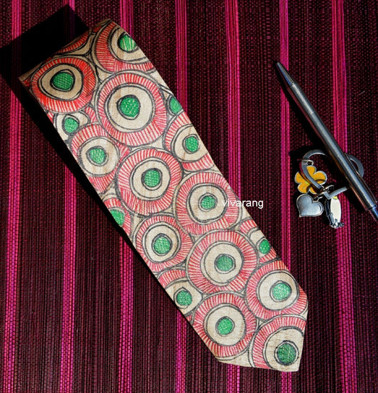 MADHUBANI HANDPAINTED TIE