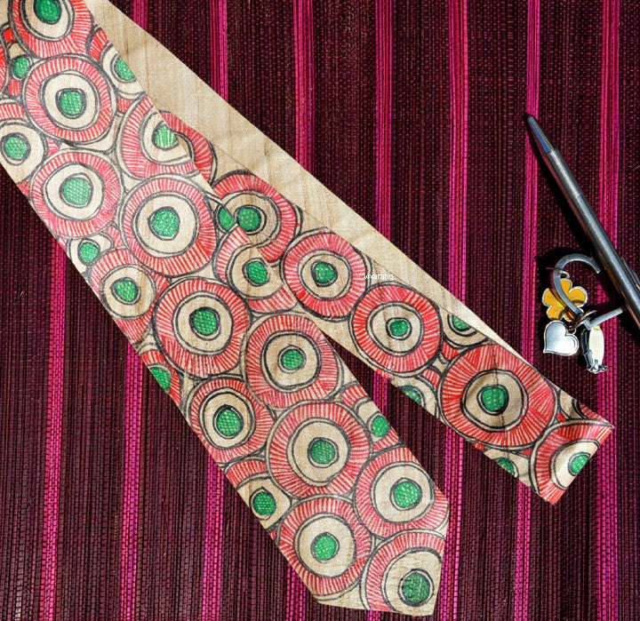MADHUBANI HANDPAINTED TIE